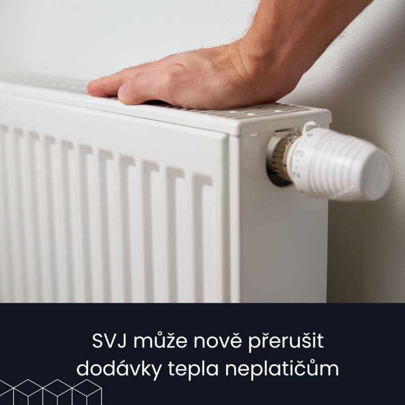 SVJ může nově přerušit dodávky tepla neplatičům