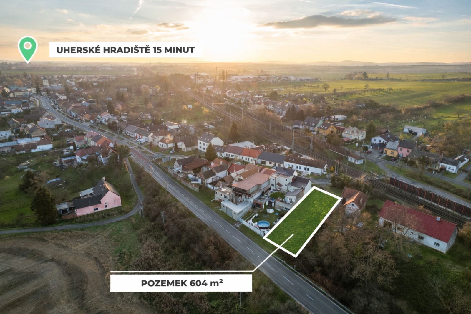 Stavební pozemek Spytihněv u Uherského Hradiště